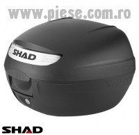 Cutie portbagaj (topcase) Shad model SH26 culoare: negru (volum: 26 litri) – include placa de montaj